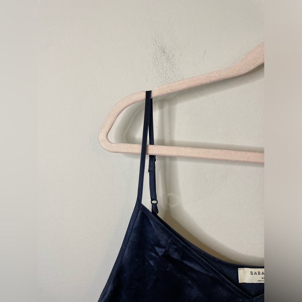 Aritzia Babaton Starboard Blue Everly Cami Minimalist Neutral Office - Picture 2 of 9